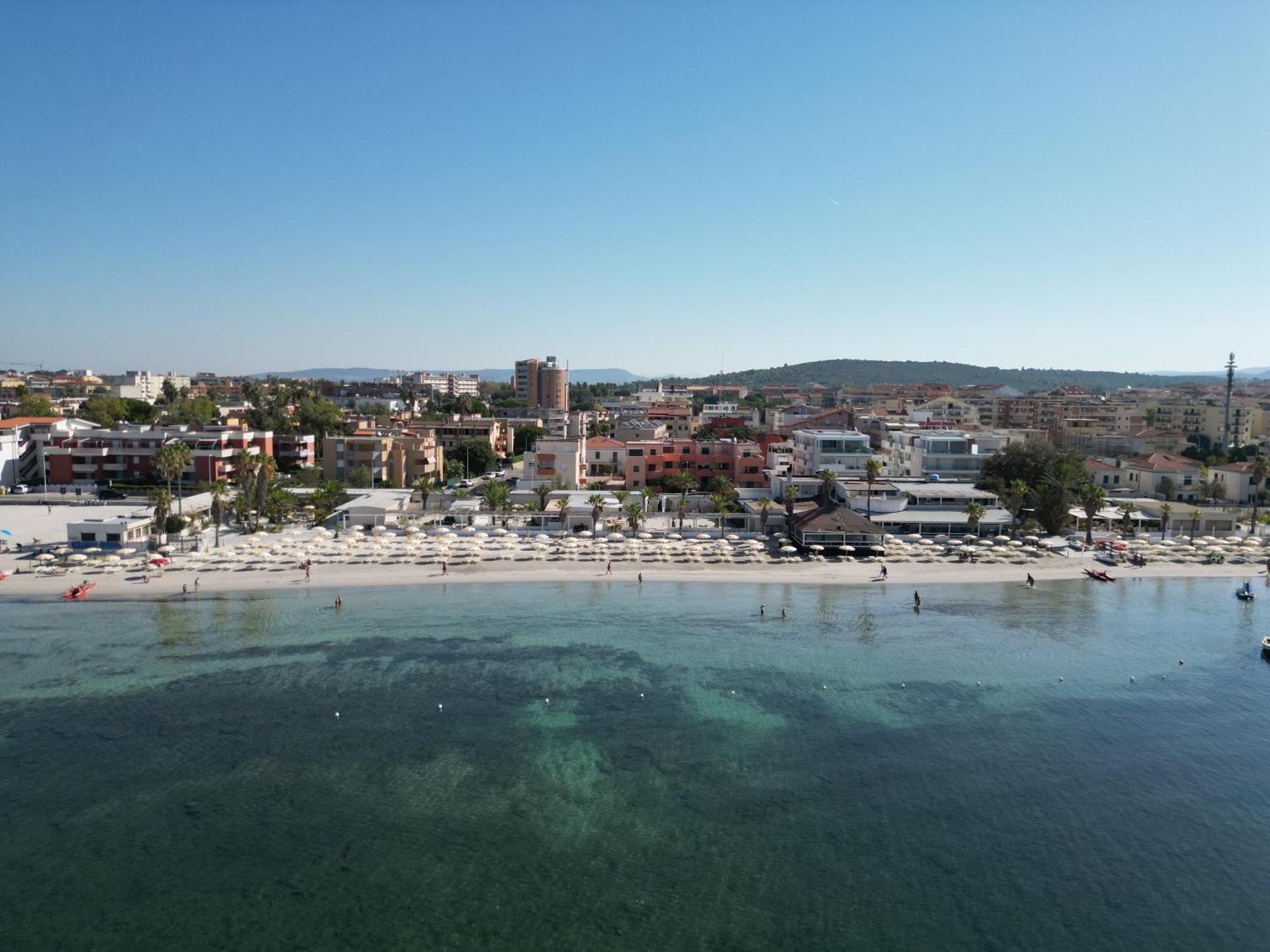 Lido Di Alghero Rooms On The Beach Exterior foto