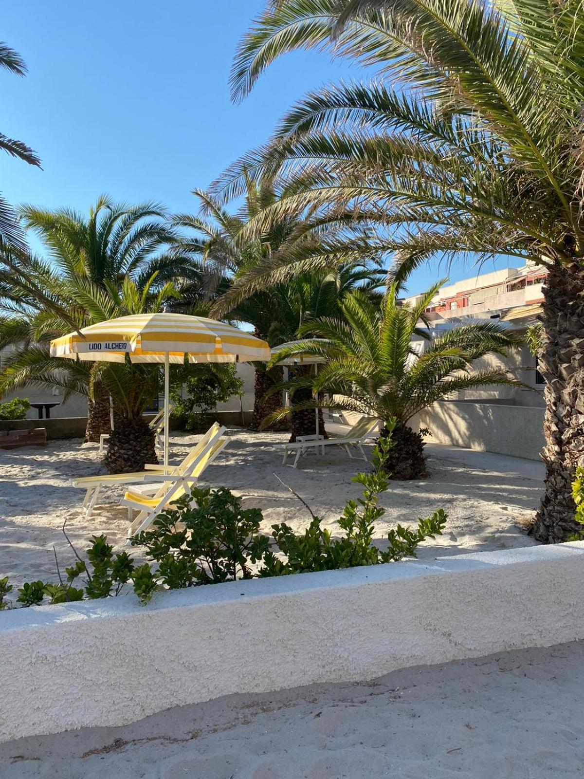 Lido Di Alghero Rooms On The Beach Exterior foto